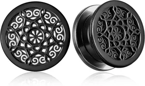1 Pair New Classic gauges Ear Plugs Tunnels Hypoallergenic 316 Stainless Steel Ear Gauges 8mm-25mm (0G-1") Body Piercing Jewelry