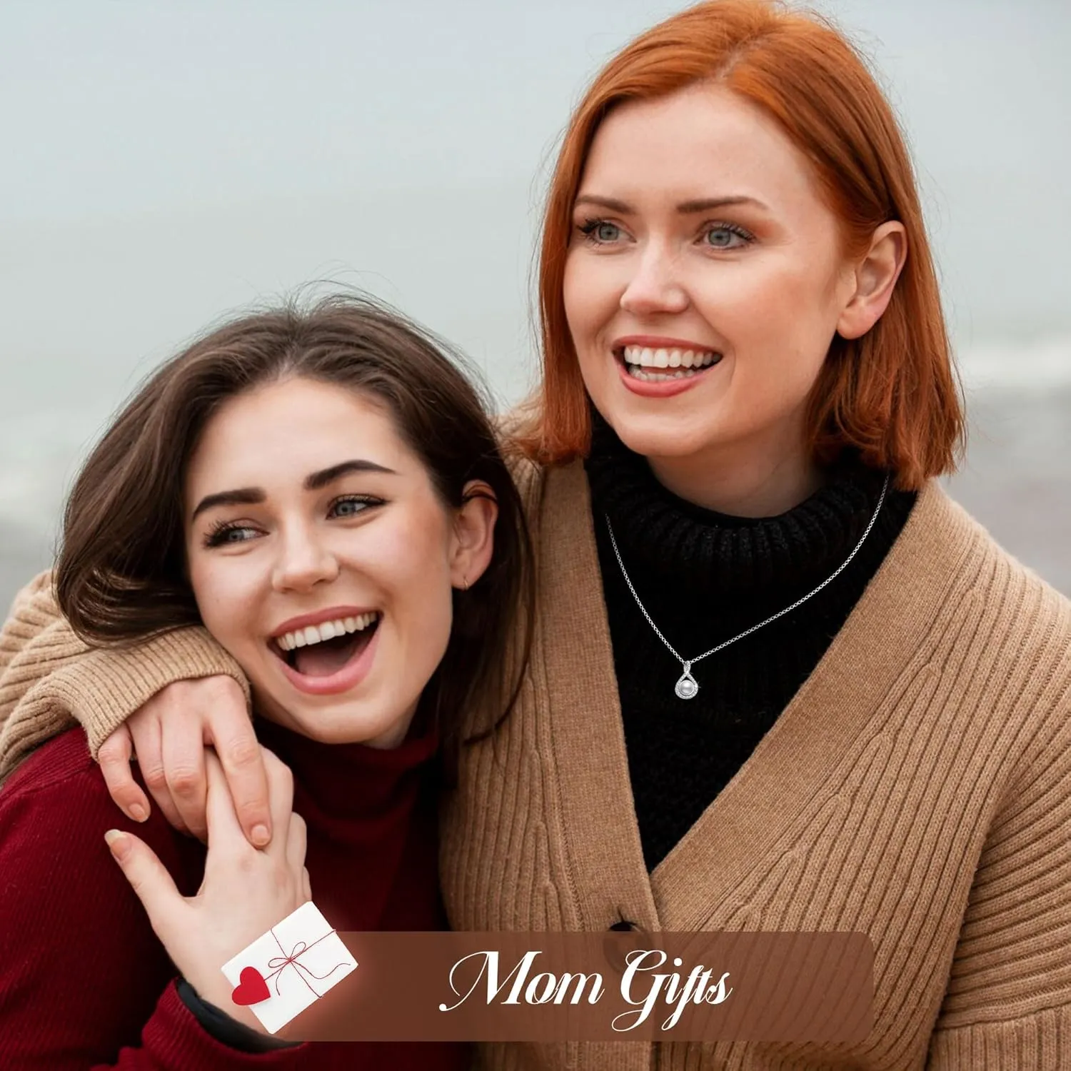 925 Sterling Silver Infinity Pearl Necklace for Women, Dainty Chic Pearl Pendent AAAAA Cubic Zirconia Necklaces Simple Trendy Everyday Jewelry Mothers Day Birthday Gift for Mom Daughter Her