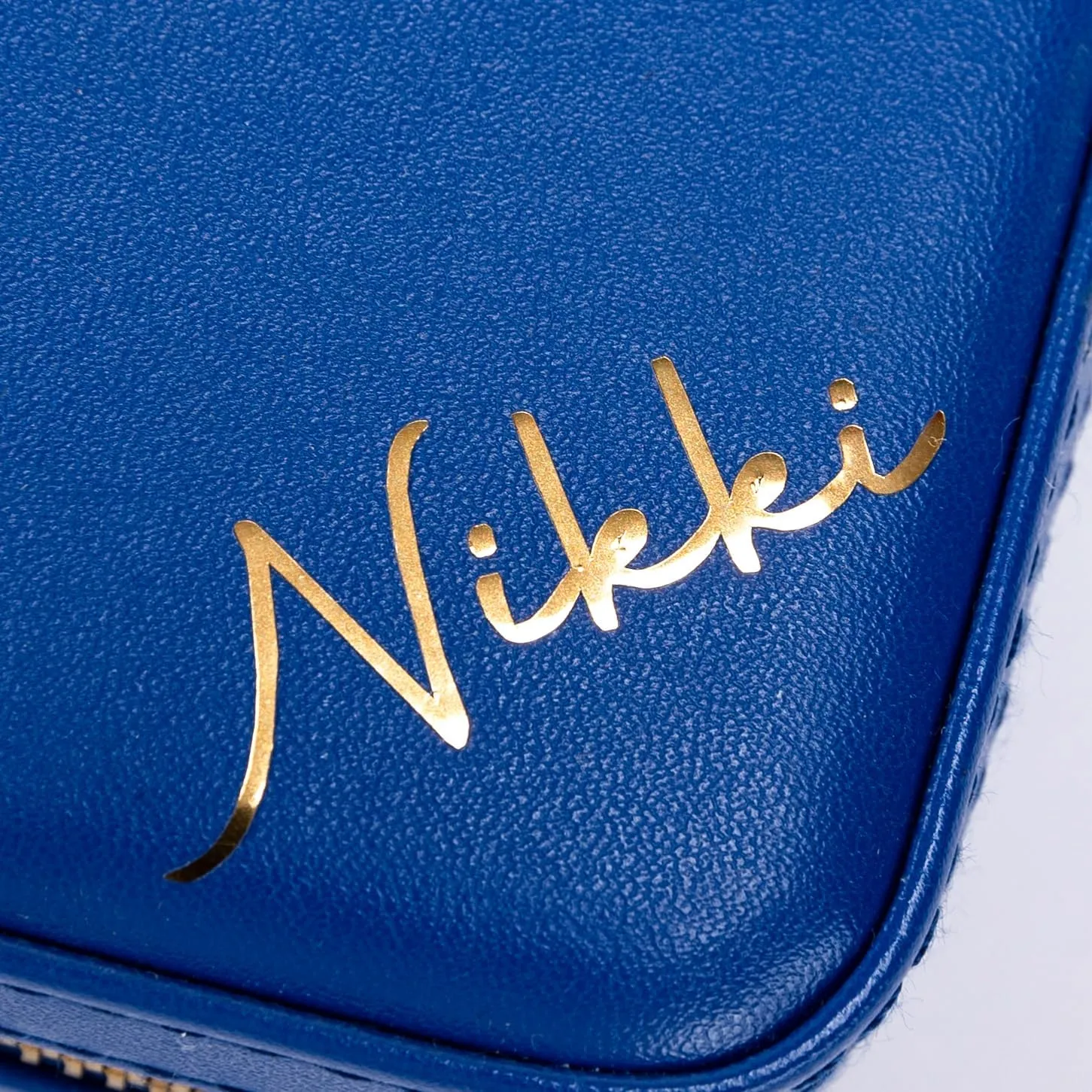 Angelina's Palace Personalized Jewelry Case with Name Engraved,Custom Leather Travel Jewelry Organizer Box for Rings,Earrings,Necklaces,Birthday Bridesmaid Gift For Women