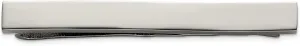 Avariah Chisel Titanium Polished Tie Bar - 52mm