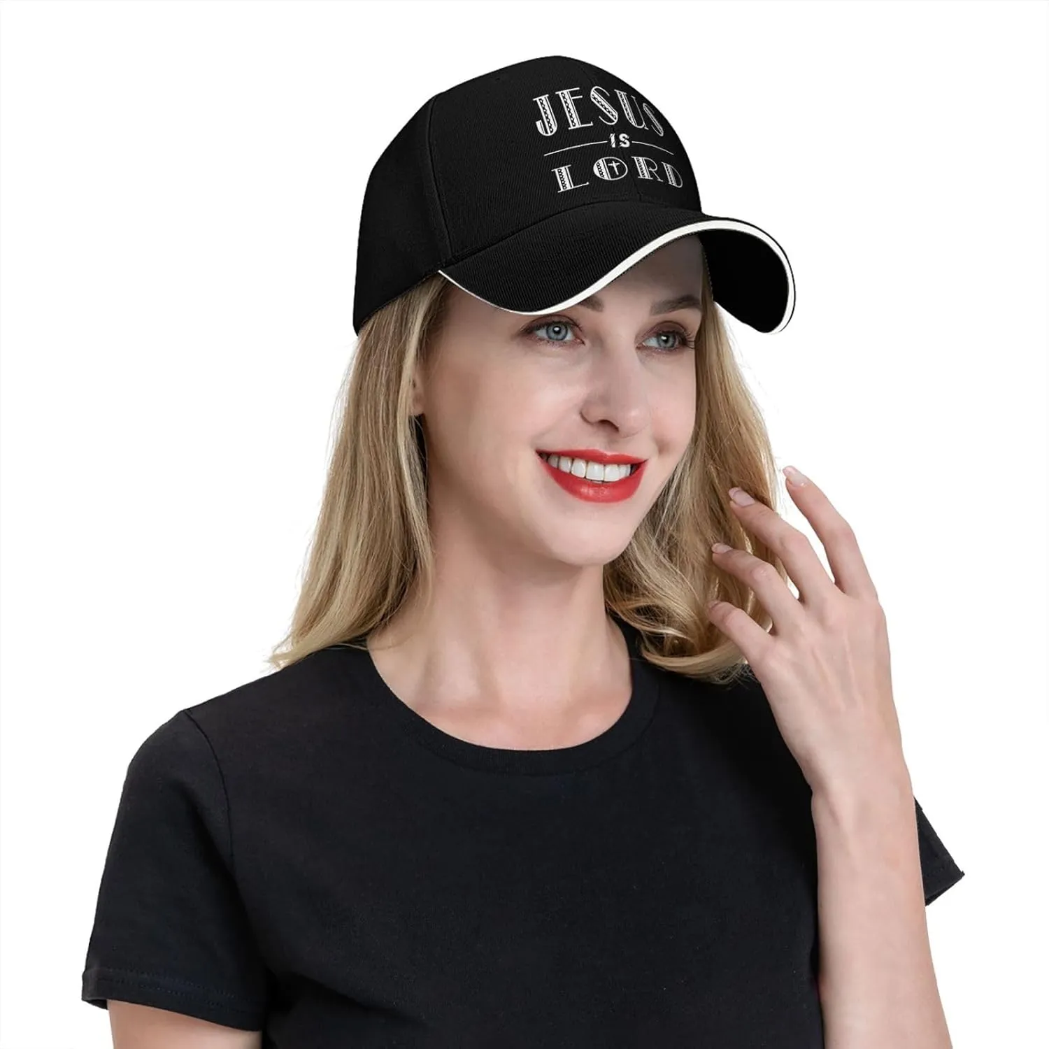Baseball Cap for Men Women Christian Faith Over Fear Jesus Christ Cross Religious Hat