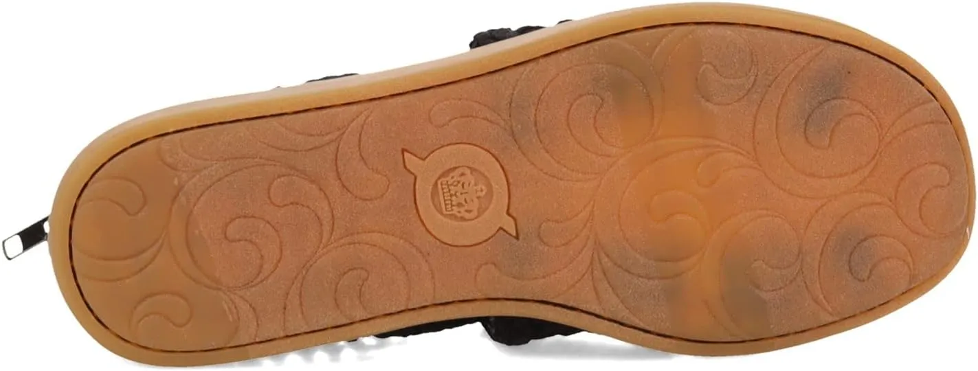BORN Women's Comfortable IWA Macram Leather Sandal