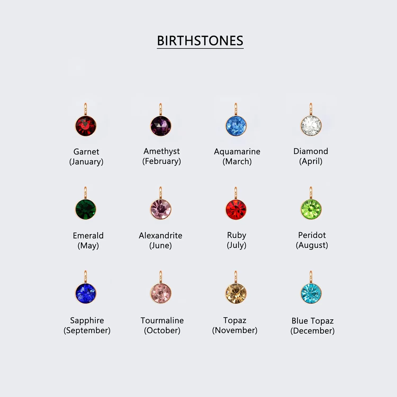 Bubble Letter Necklace With Birthstone, Gold Balloon Initial Letter With Dainty Birthstone Necklaces For Women Birthday Gifts Trendy Personalized Jewelry Gifts