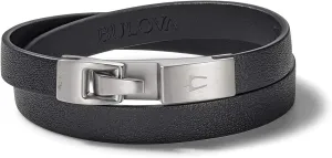 Bulova Mens Classic Wrap Bracelet