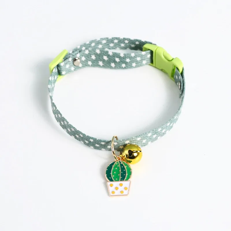 Cat Collar Necklace with Bell