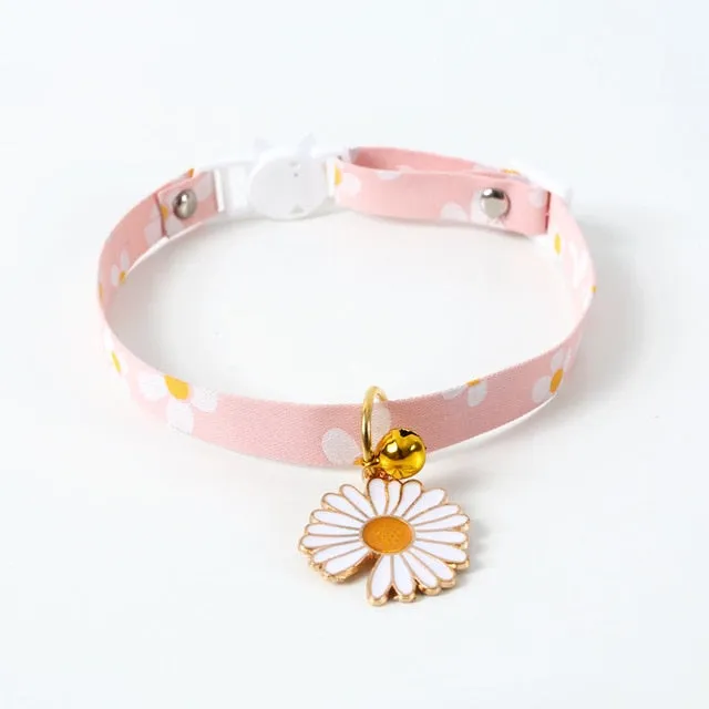 Cat Collar Necklace with Bell