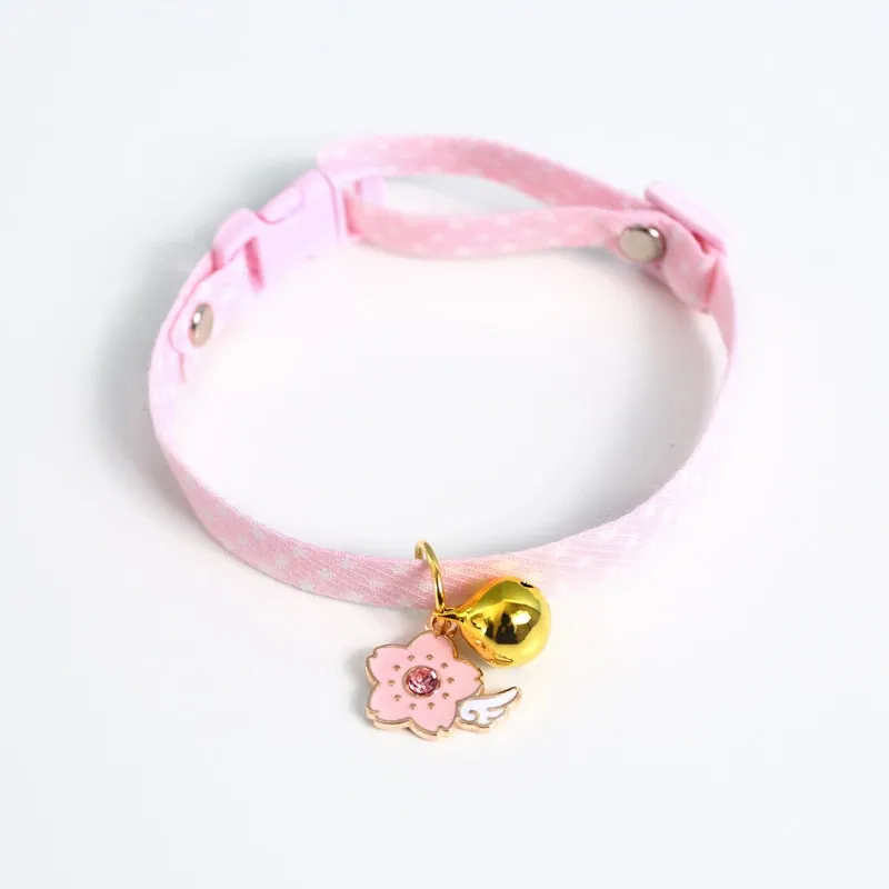Cat Collar Necklace with Bell