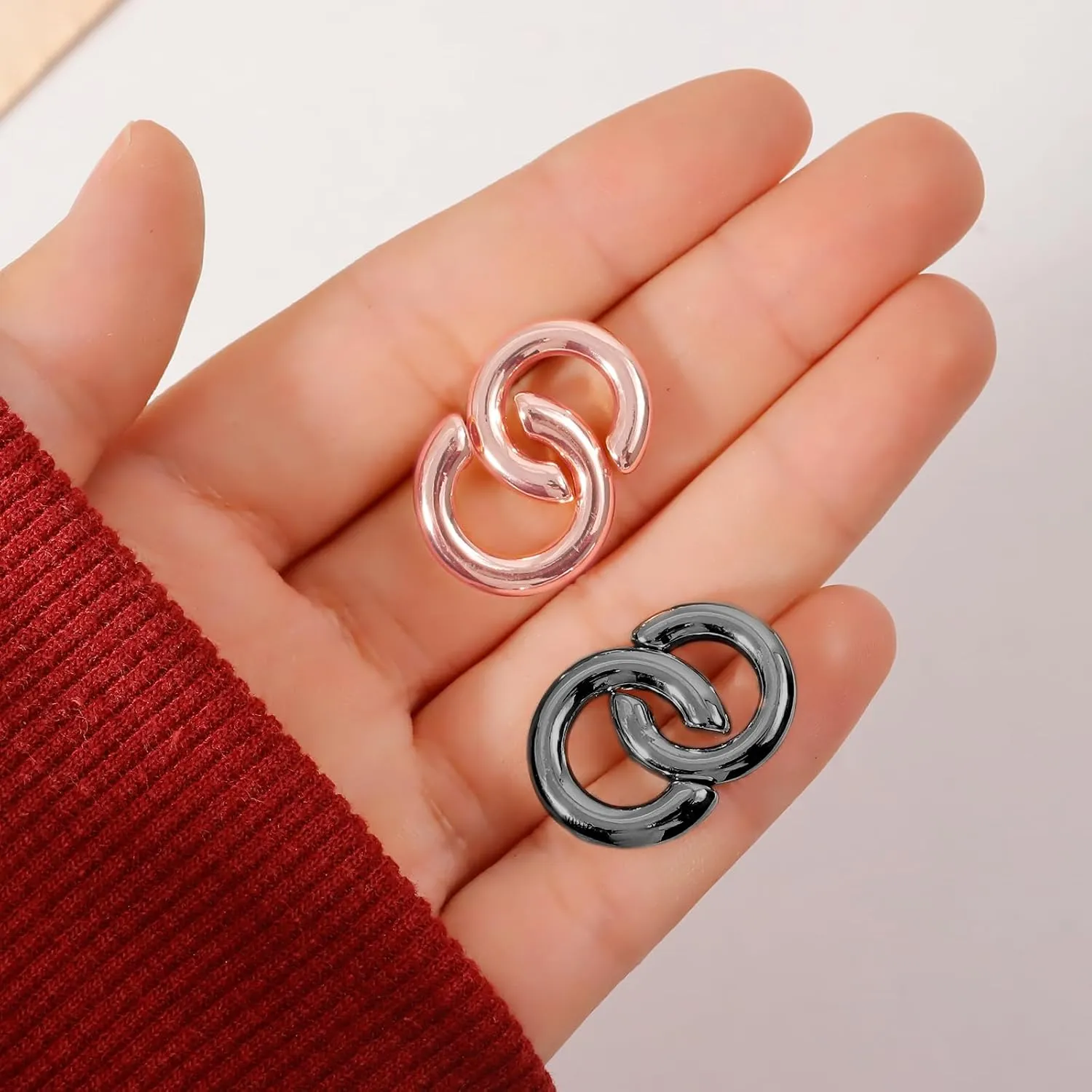Chunky Ear Cuff Earrings for Women Trendy Clip On Earrings Ear Cuffs Non Piercing Gold Cartilage Earrings Jewelry Gifts