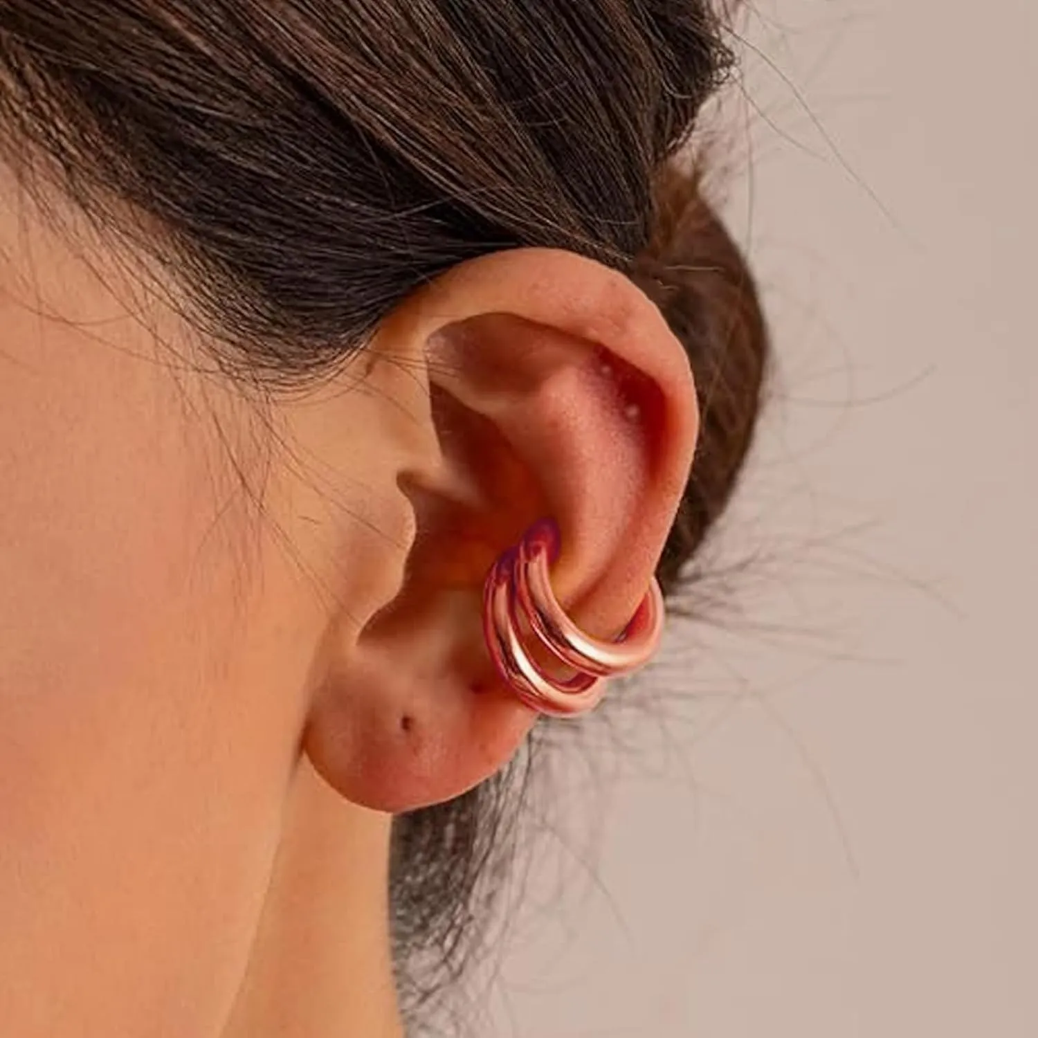 Chunky Ear Cuff Earrings for Women Trendy Clip On Earrings Ear Cuffs Non Piercing Gold Cartilage Earrings Jewelry Gifts