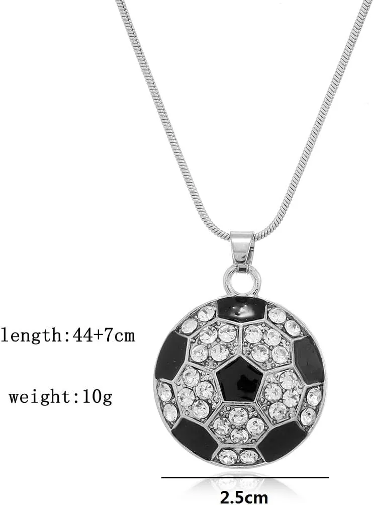 Classic Baseball Cubic Zirconia Basketball Volleyball Football Soccer Sports Earrings Stud Posts Ideal Present for Women Girls Men Boys