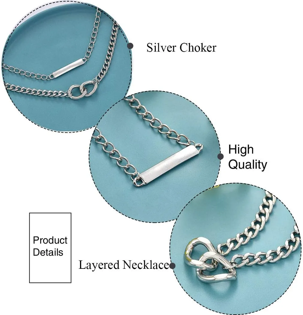 CLOACE Boho Choker Necklace Gold Cuban Link Necklaces Chain Fashion Jewelry for Women and Girls