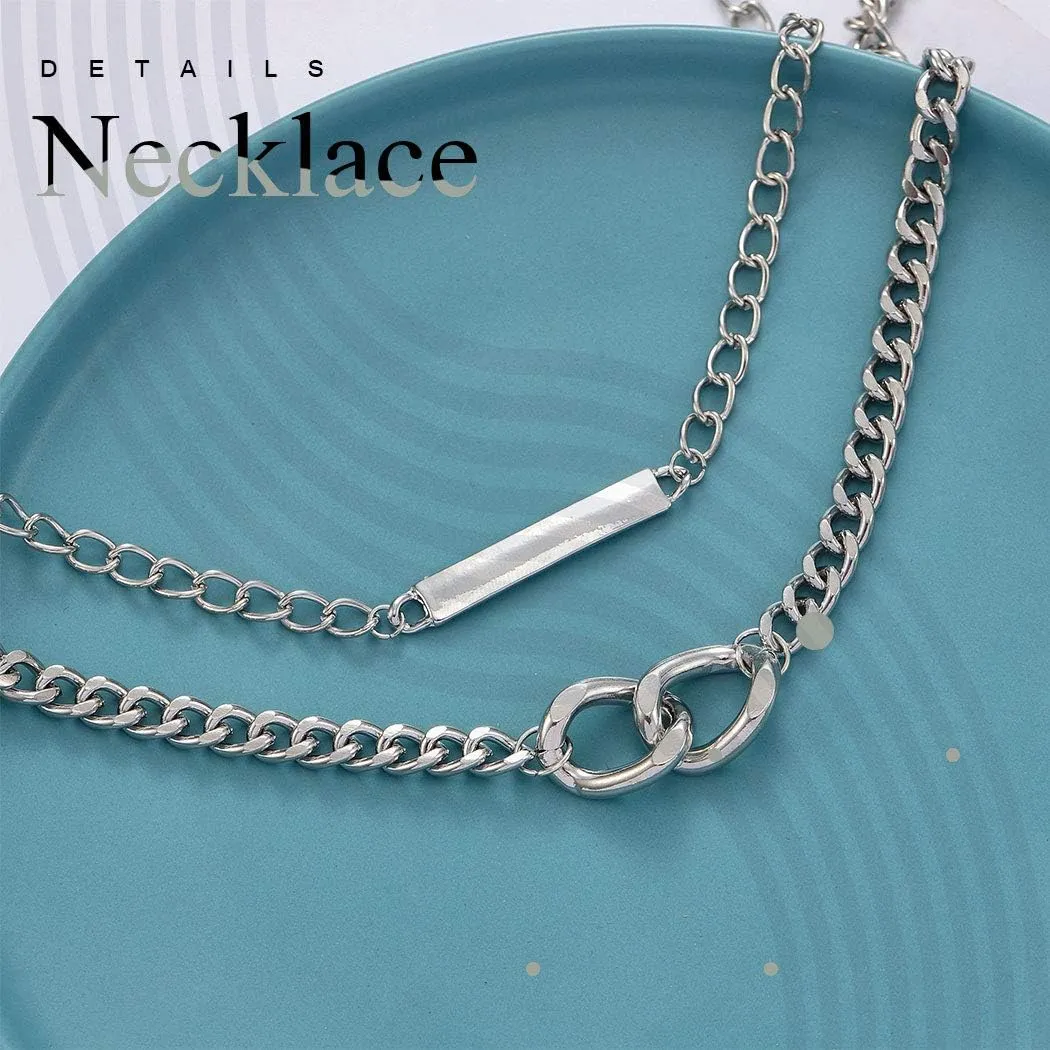 CLOACE Boho Choker Necklace Gold Cuban Link Necklaces Chain Fashion Jewelry for Women and Girls