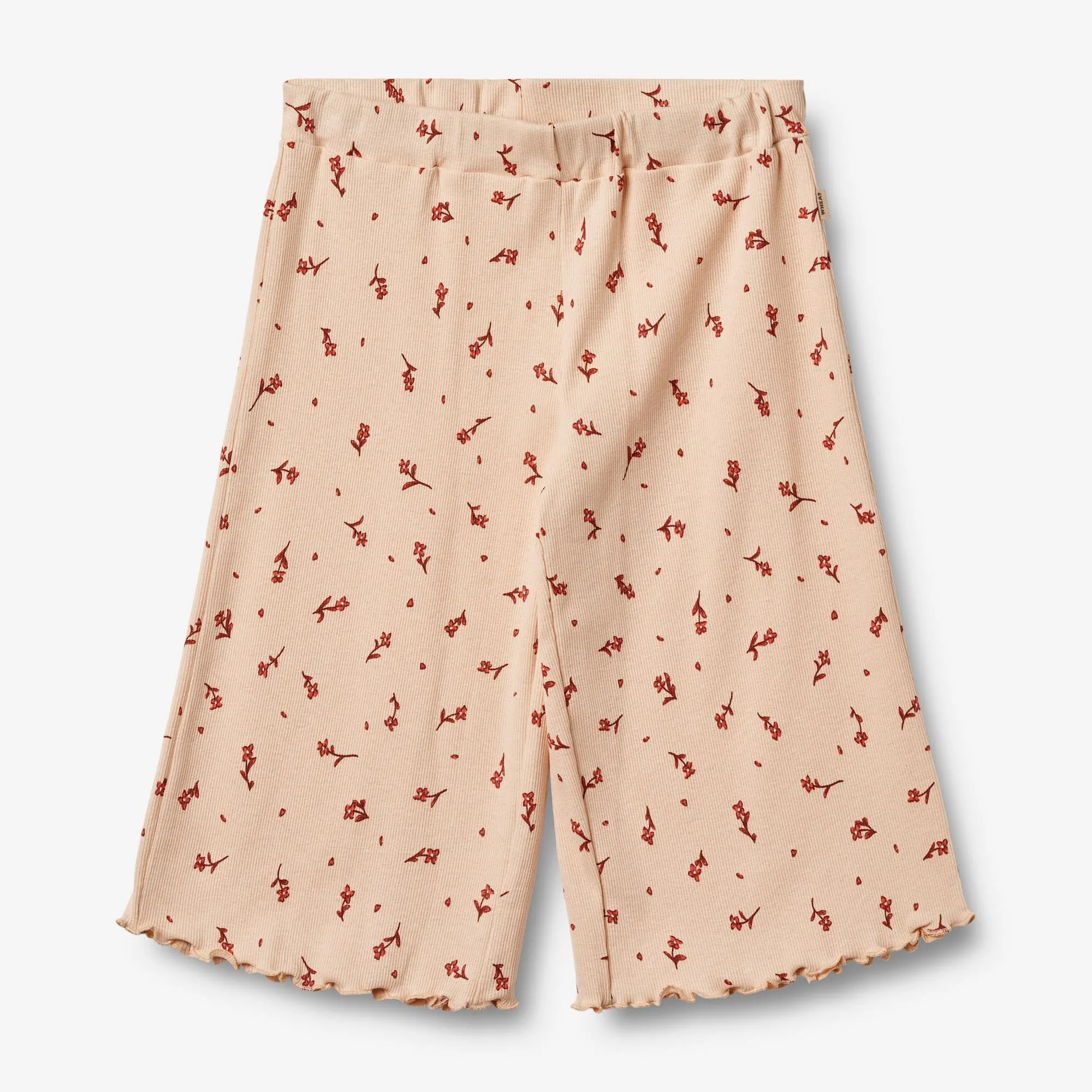 Cropped Pants Marena - rose water flowers