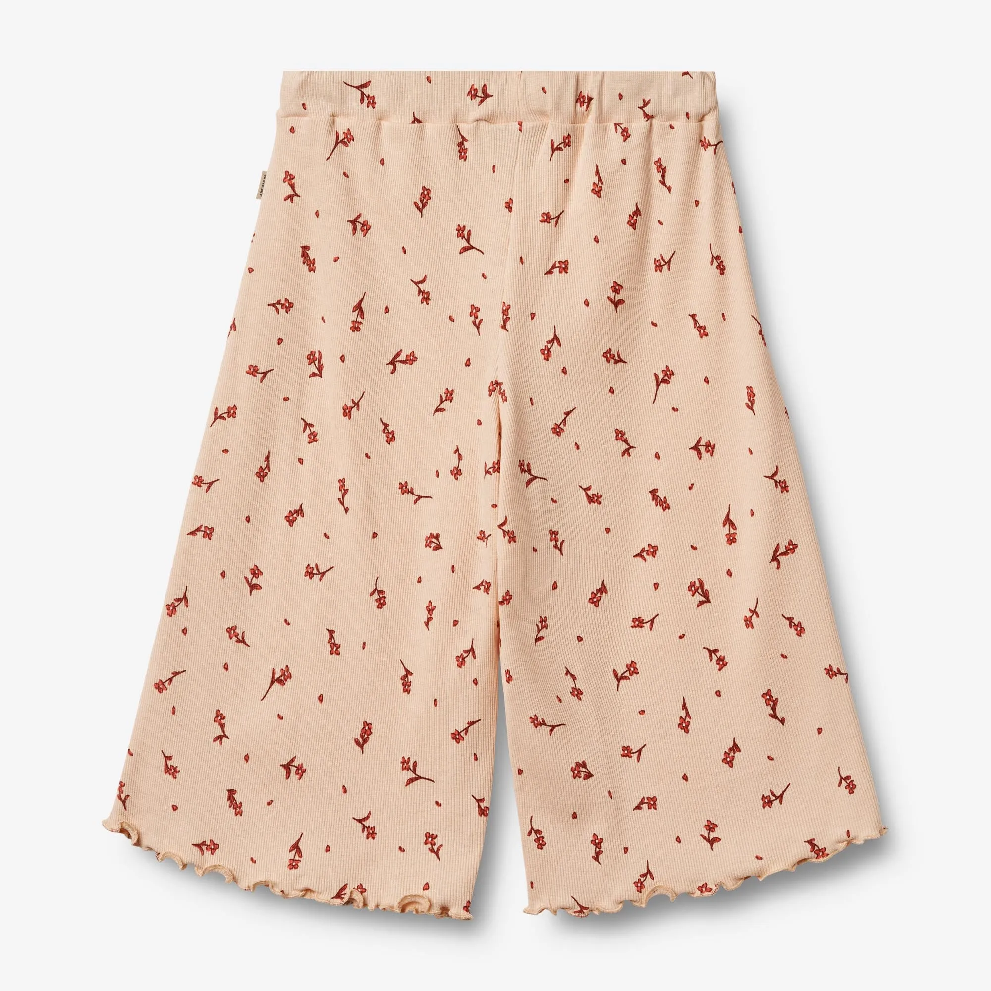 Cropped Pants Marena - rose water flowers