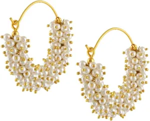 Crunchy Fashion Bollywood Stylish Traditional Indian Jewelry Meenakari Jhumka Earrings for Women