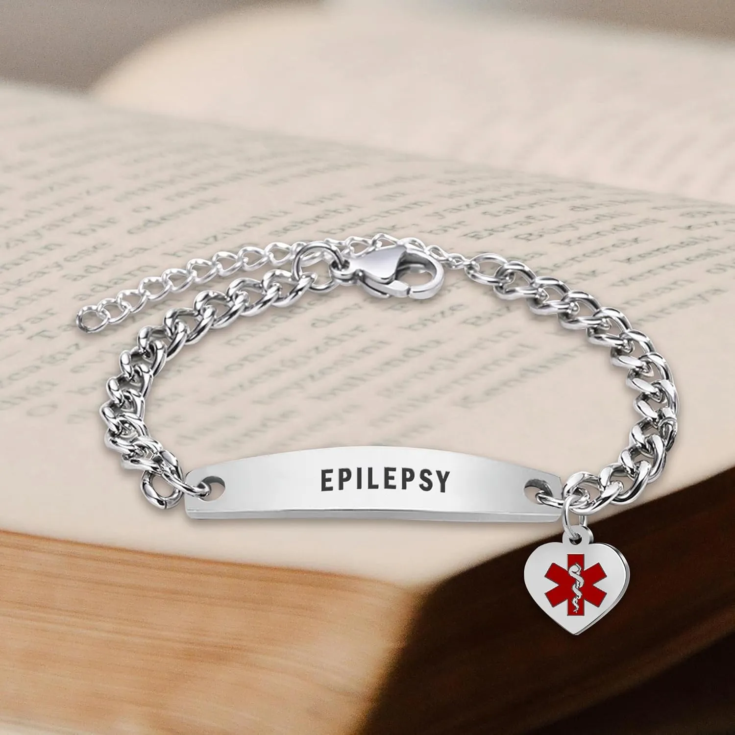 Custom Medical Alert Bracelets for Men & Women Customizable Free Engraving Stainless Steel Emergency Personalized Medical ID Wristband Bracelet