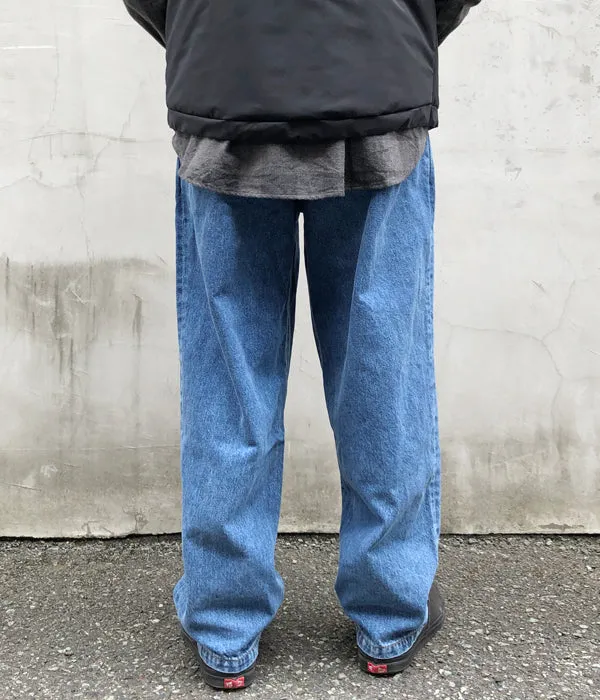 DESCENDANT/DC-3 DENIM TROUSERS (INDIGO)