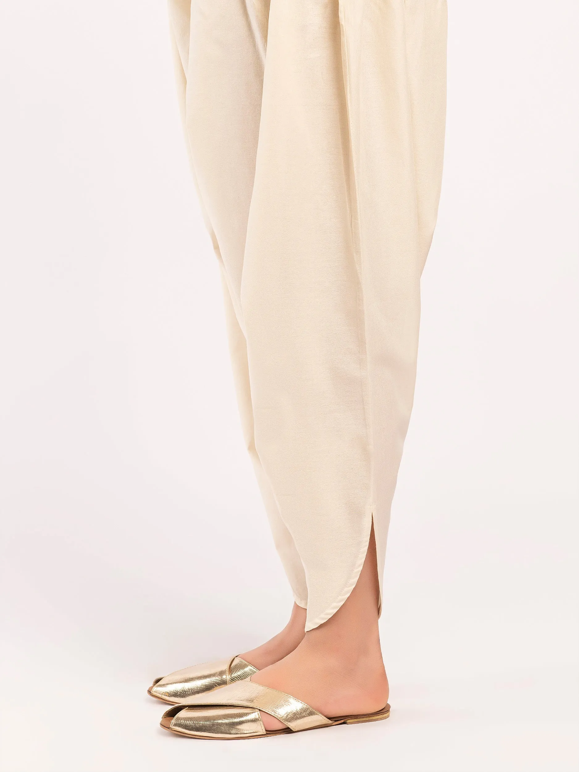 Dyed Crepe Shalwar