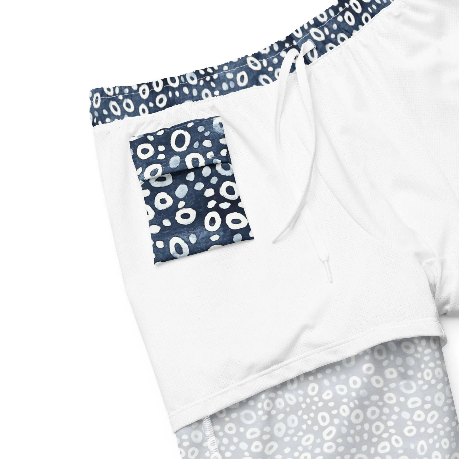 Eagle Ray Spots Men's Swim Trunks