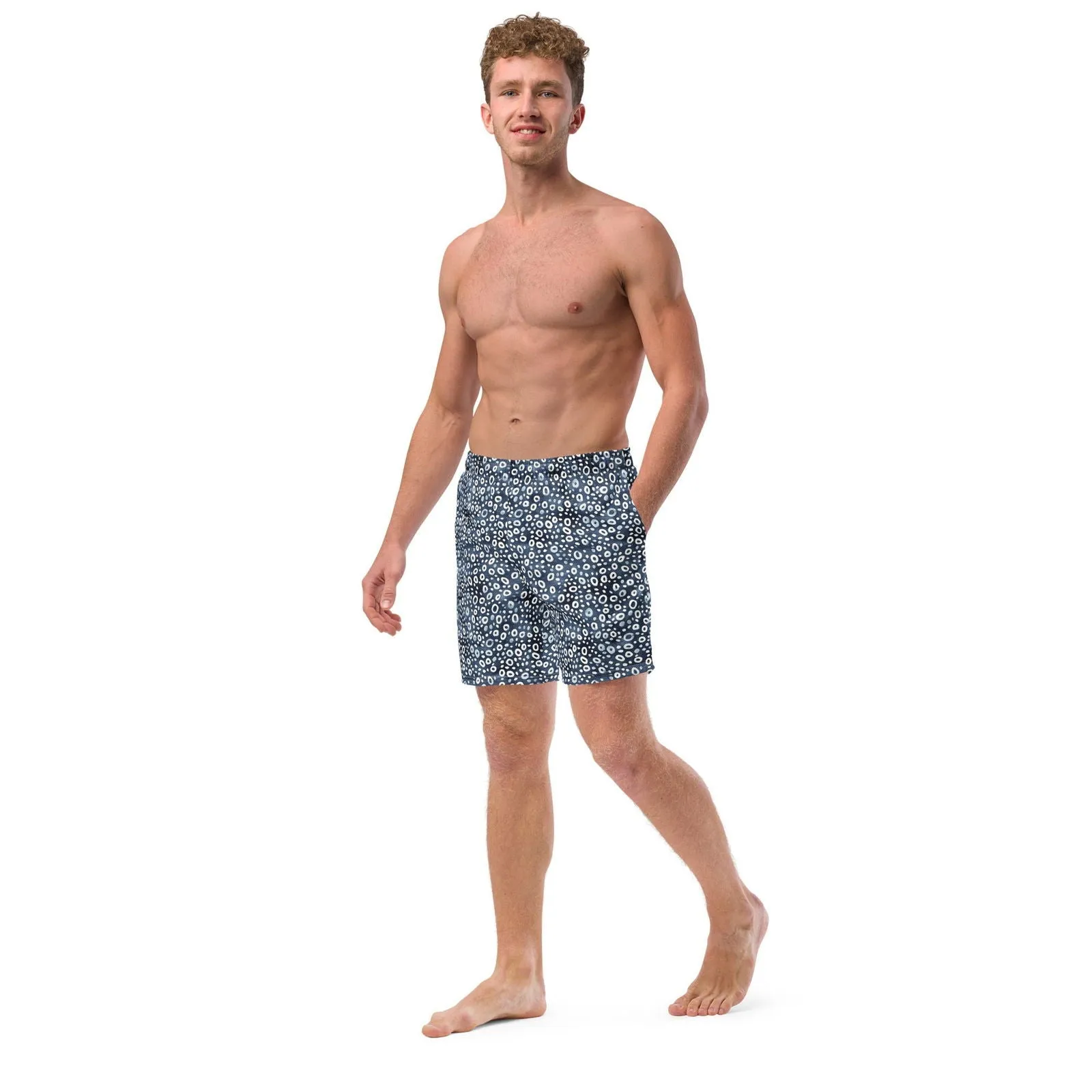Eagle Ray Spots Men's Swim Trunks