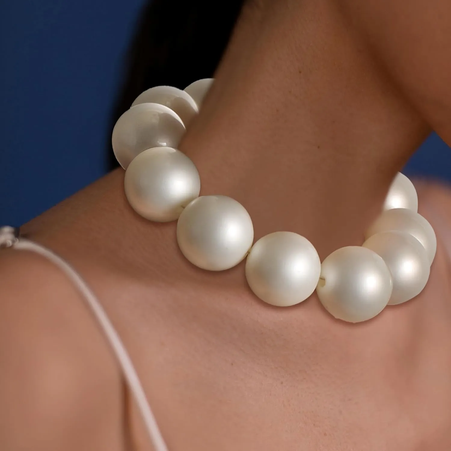 EleQueen Gorgeous Beads Choker Necklace for Women, Elegant Statement Costume Stylish Jewelry