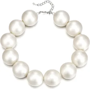 EleQueen Gorgeous Beads Choker Necklace for Women, Elegant Statement Costume Stylish Jewelry
