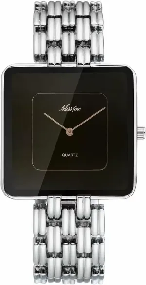 FANMIS Men's Classic Square Quartz Wrist Watch Minimalist Gold Watch Business Waterproof Watches Stylish Design with Classic Timekeeping