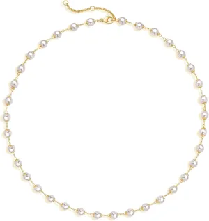 Fettero Cute Choker Necklace for Women Colorful Daisy Flower Choker Cute Chain Choker Necklace Delicate Fashion Gold Dainty Simple Necklace for Women Jewelry Gifts