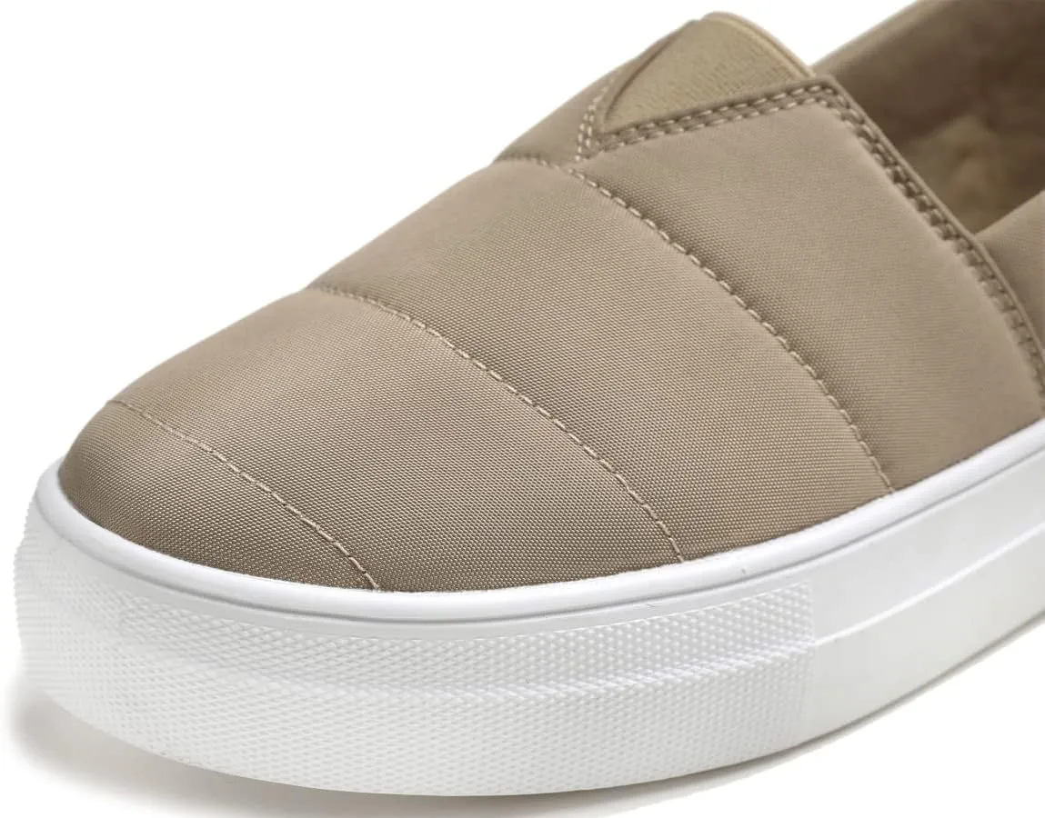 FEVERSOLE Women's Casual Slip On Sneaker Comfort Walking Loafer Flats