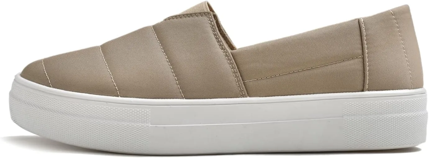 FEVERSOLE Women's Casual Slip On Sneaker Comfort Walking Loafer Flats