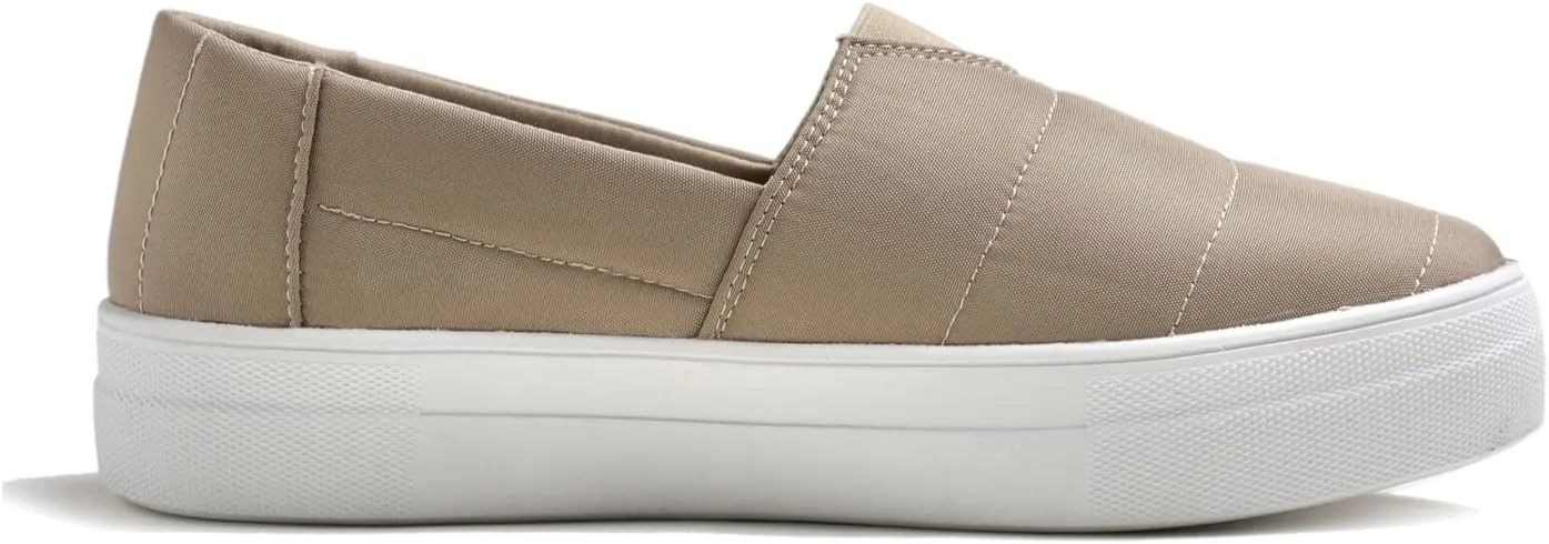 FEVERSOLE Women's Casual Slip On Sneaker Comfort Walking Loafer Flats