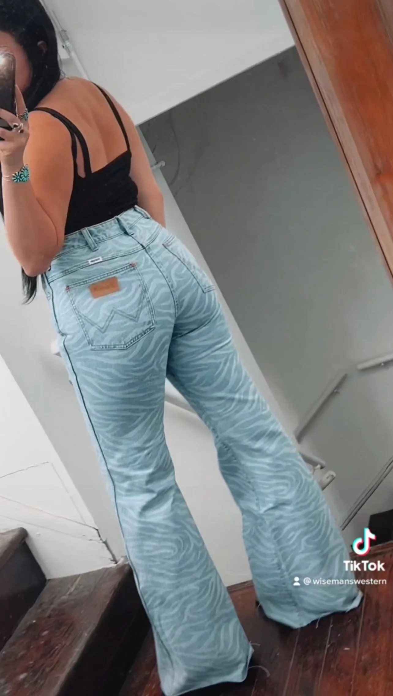 Final Sale✨ Wild Thing Wrangler Limited Tiger Print Jeans