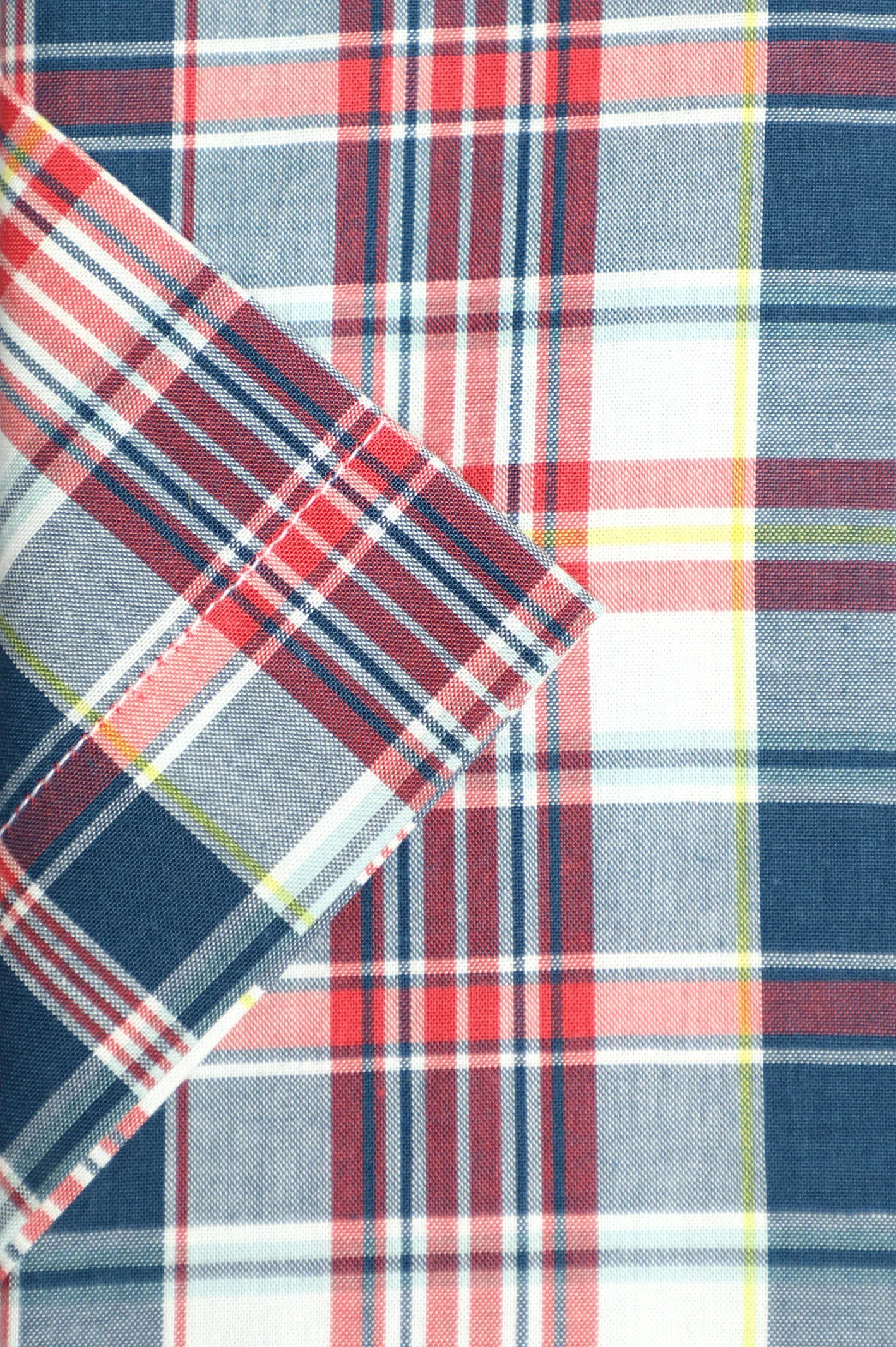 Glen Plaid Check Formal Shirt (Half Sleeve)
