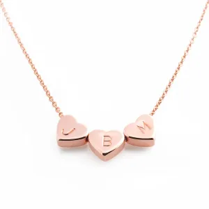 Gold Heart Initial Necklace Mothers Day Giftsl Necklaces for GirlsC Necklace for Women, W Necklace Perfect Christmas Gift for Women Stylish Christmas Necklace Gift