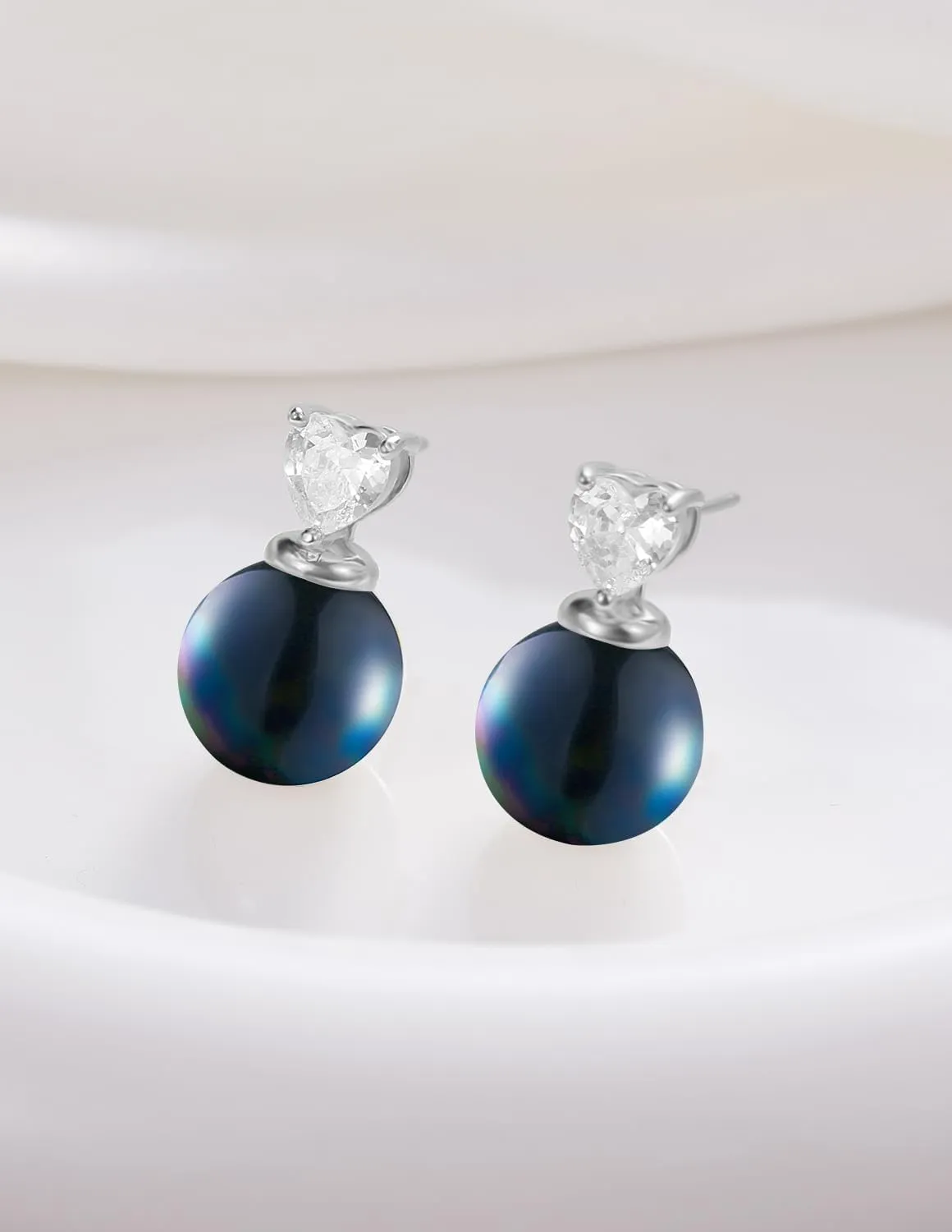 Gold Plated Stainless Steel Zircon Necklace And Earrings Jewelry for Women