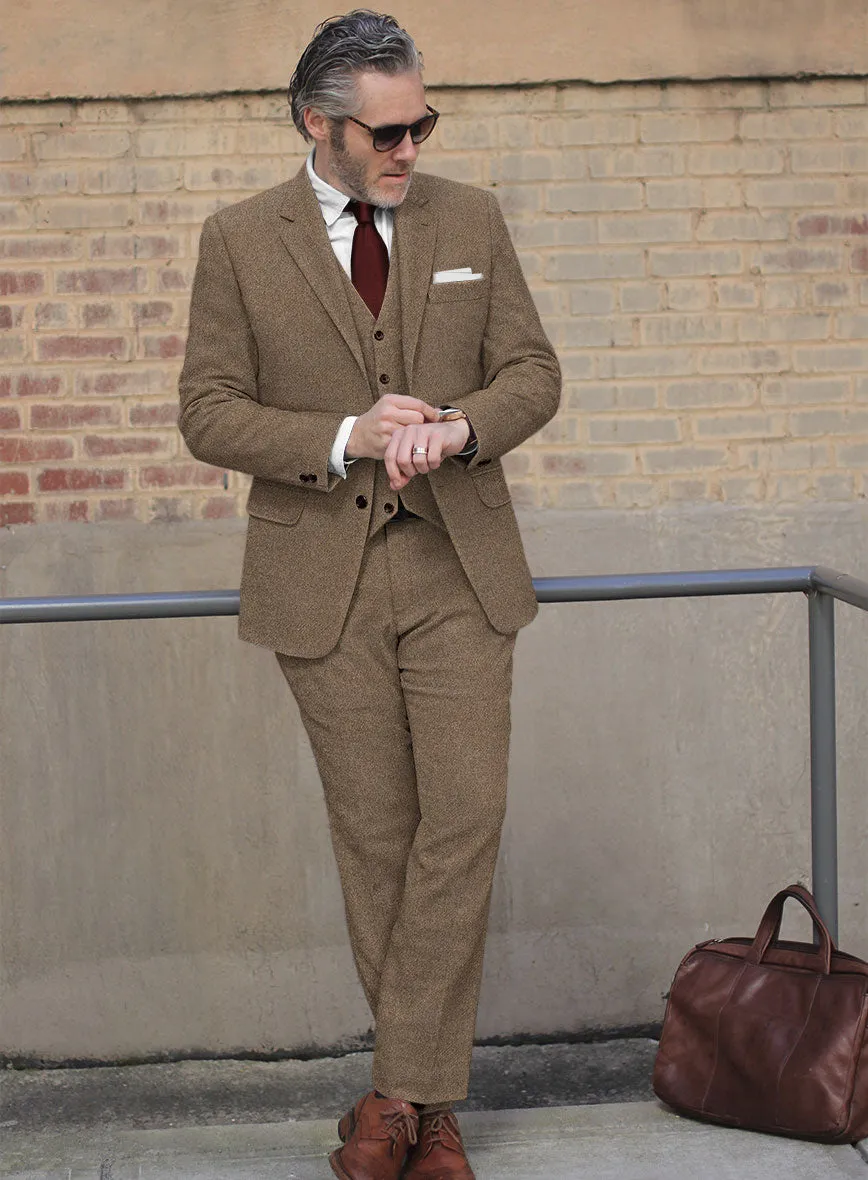 Highlander Light Tobacco Tweed Suit