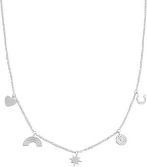 Honeycat Lucky Charms Necklace (Heart, Rainbow, Starburst, Daisy, Horseshoe) in Gold, Rose Gold, or Silver | Minimalist, Delicate Jewelry