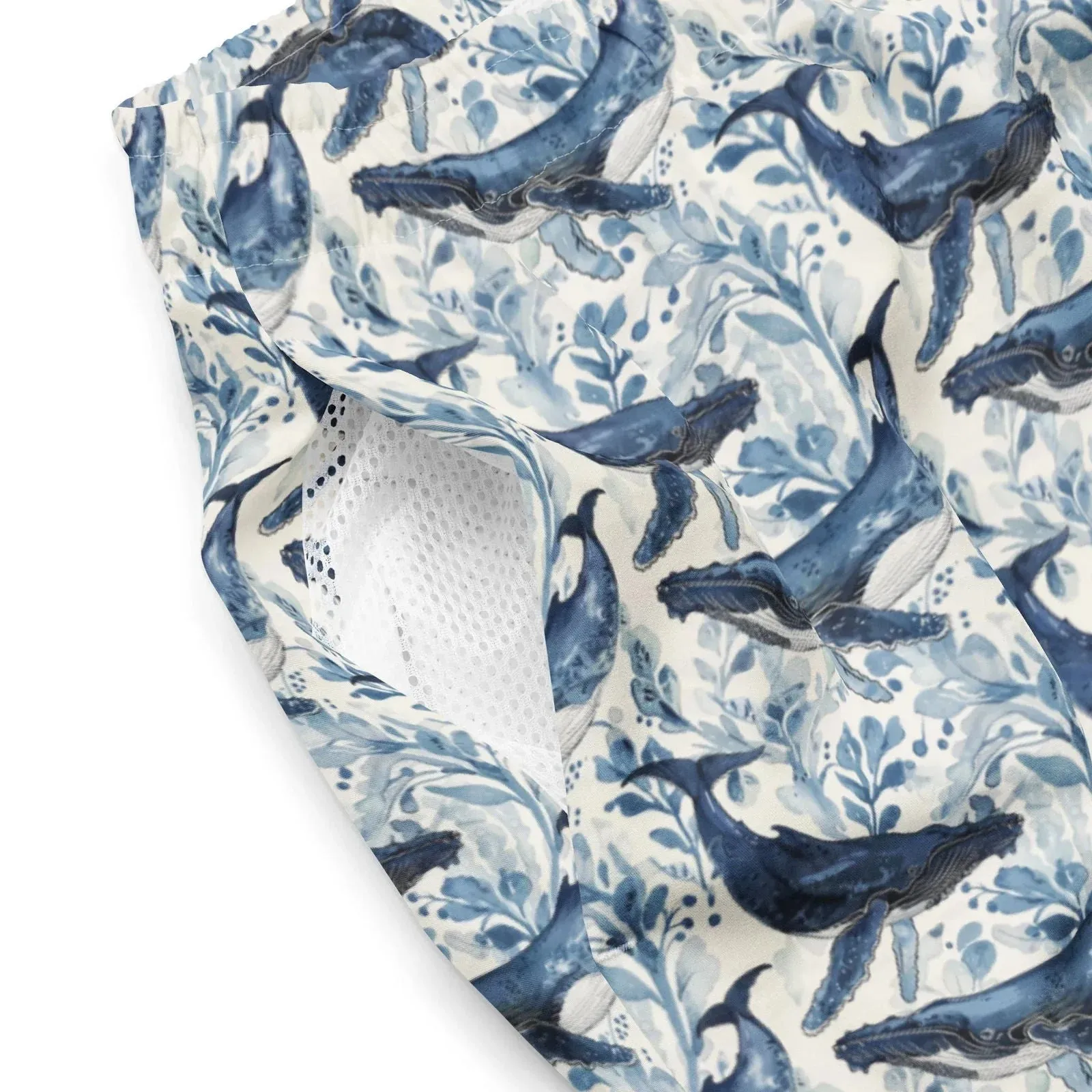 Humpback Whale Song Men's Swim Trunks