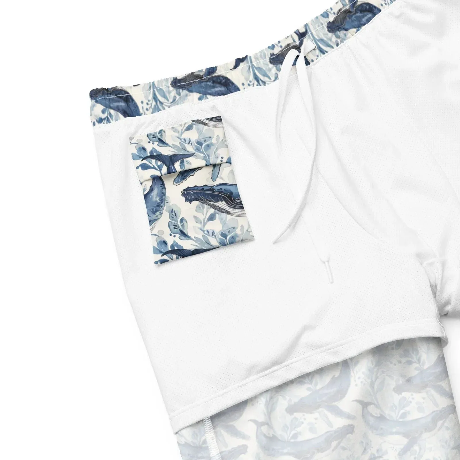 Humpback Whale Song Men's Swim Trunks