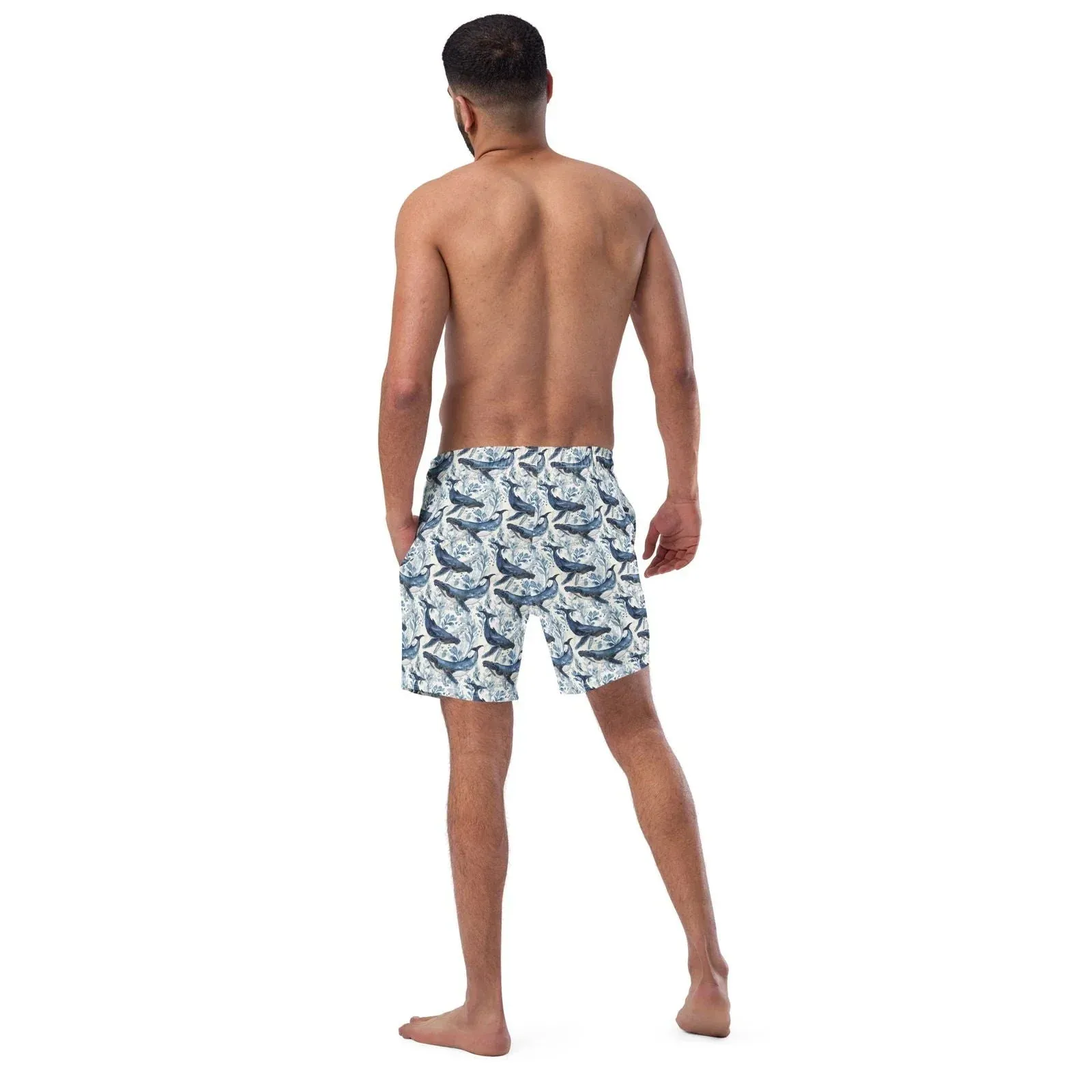 Humpback Whale Song Men's Swim Trunks