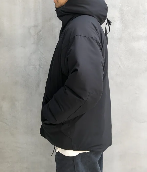 INTERIM/HI-LOFT WATER PROOF INSULATED HOODED JACKET (BLACK)