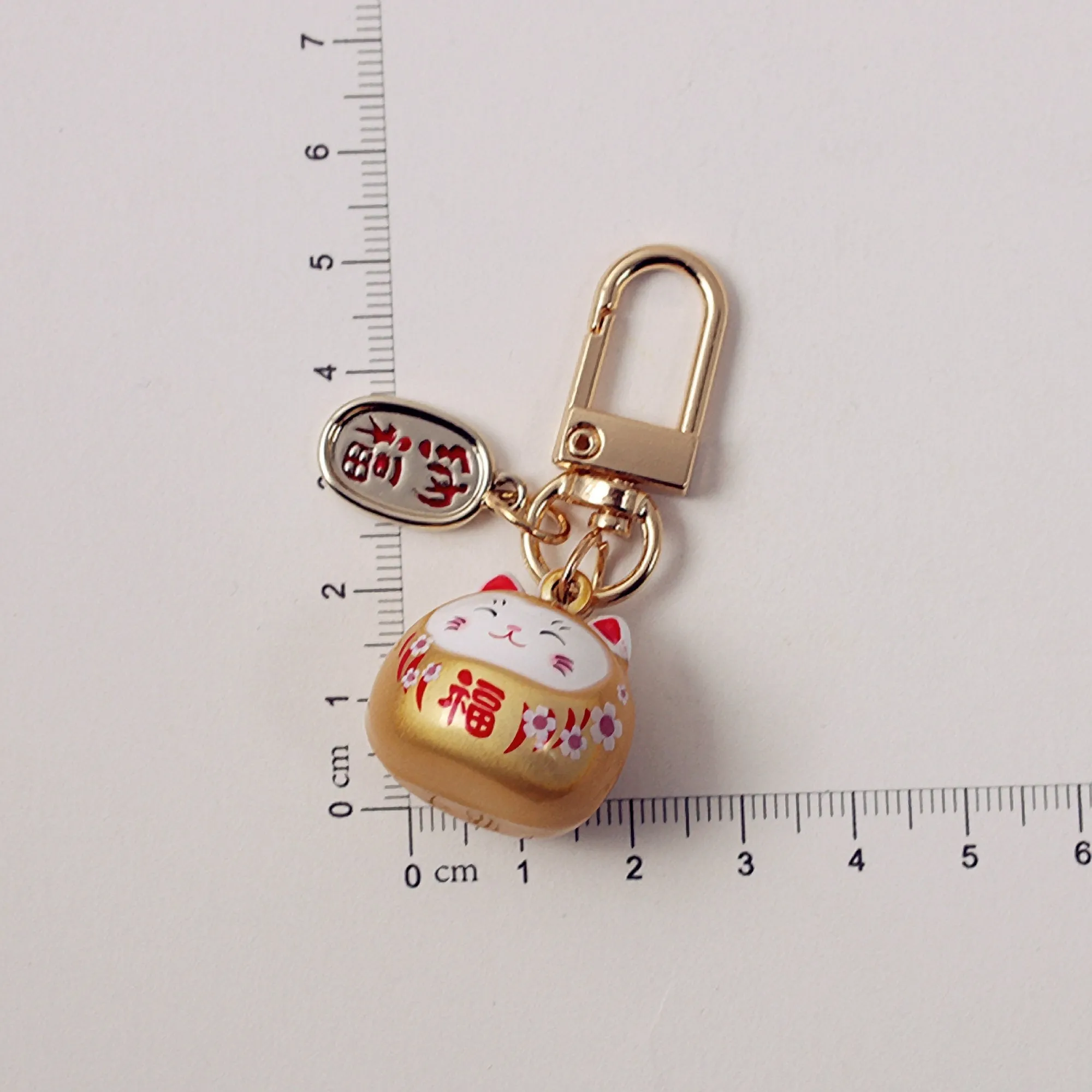 JAPANESE OMAMORI MINT Green Cat Kitty Planner Charm Good Luck Bell Good Luck Charm Water Tone Bell | 2 X .080 Inches