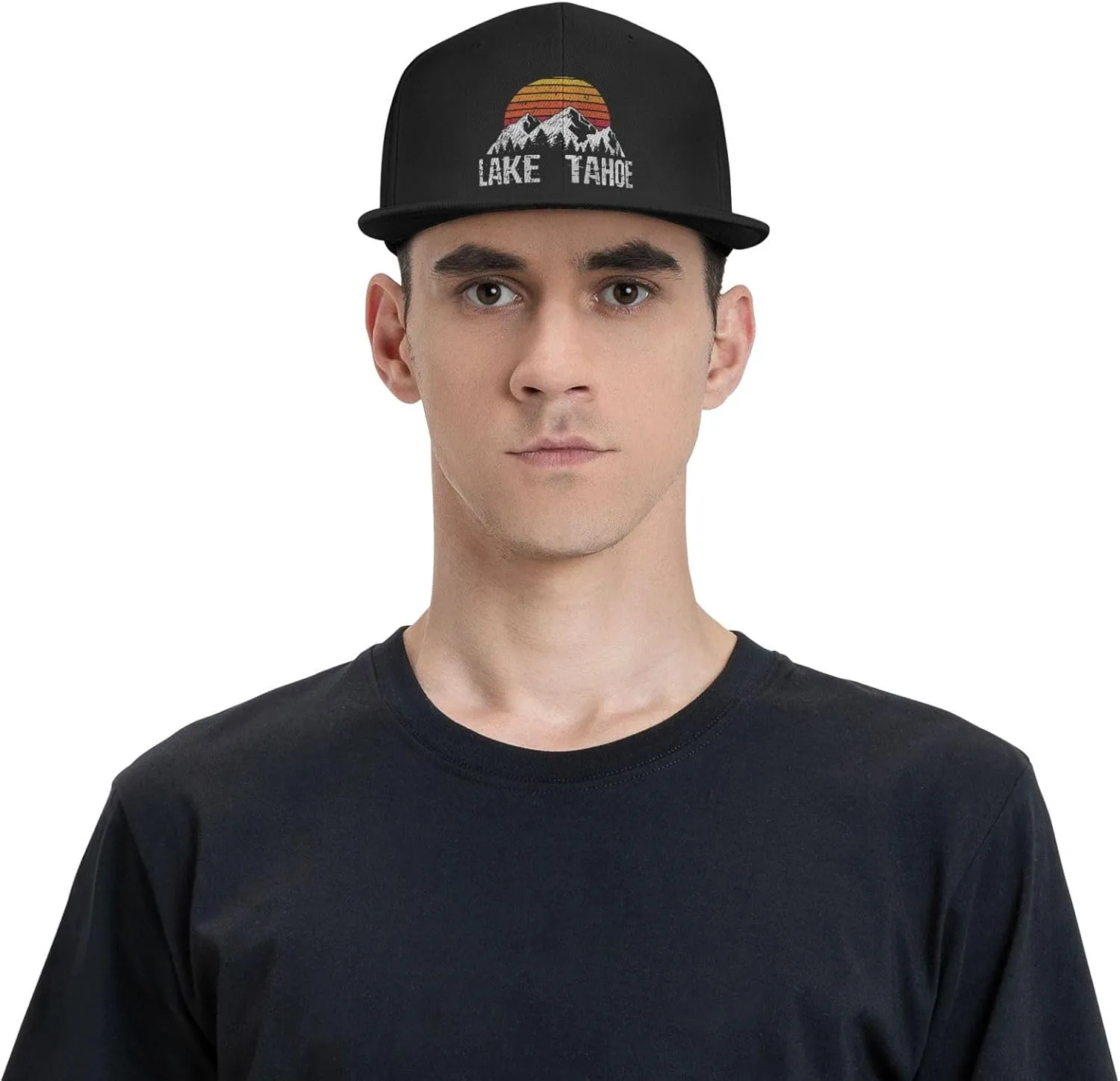 Lake Tahoe Unisex Baseball Cap Outdoor Travel Sun Protection Cap Casual Cap Flat Cap