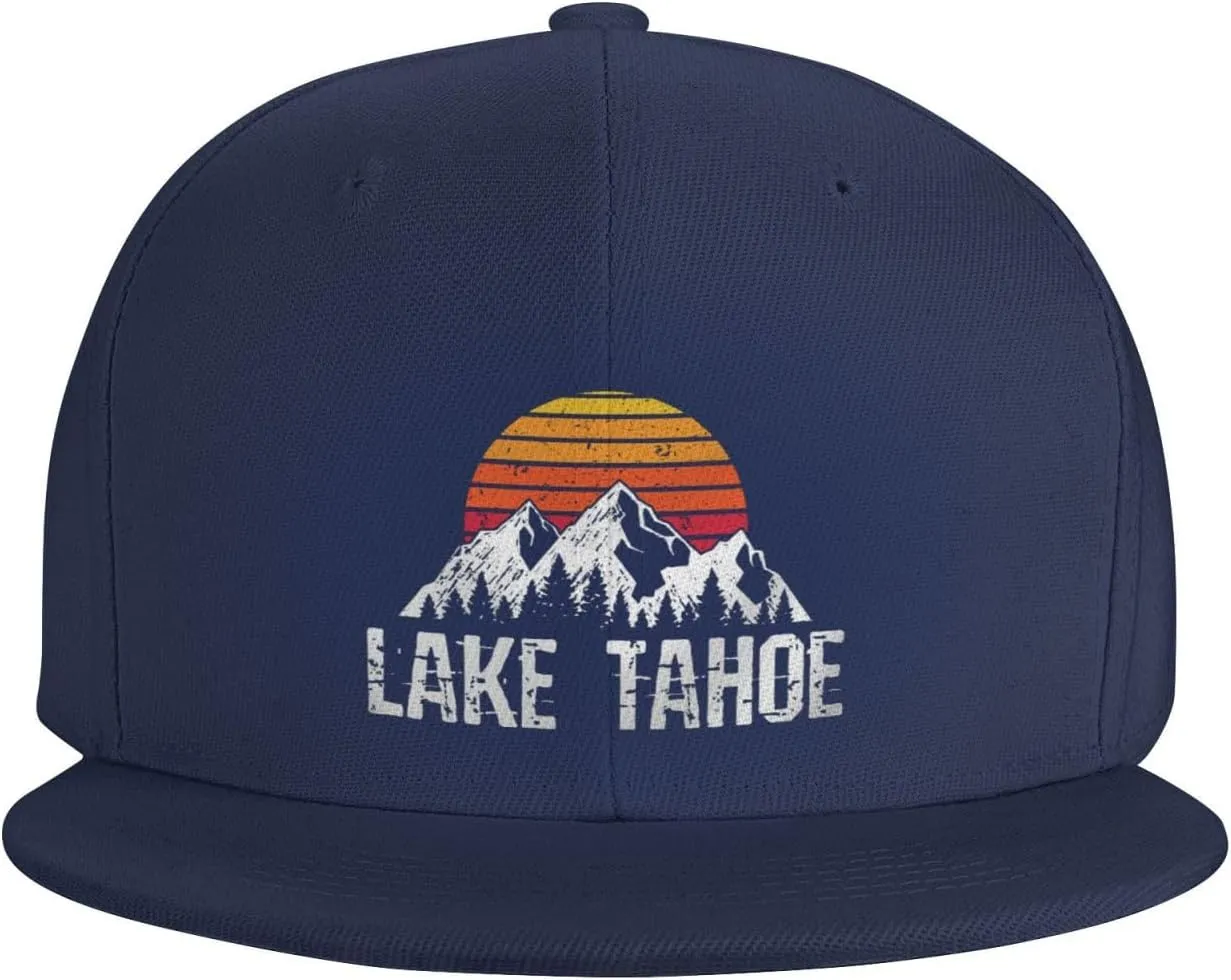 Lake Tahoe Unisex Baseball Cap Outdoor Travel Sun Protection Cap Casual Cap Flat Cap