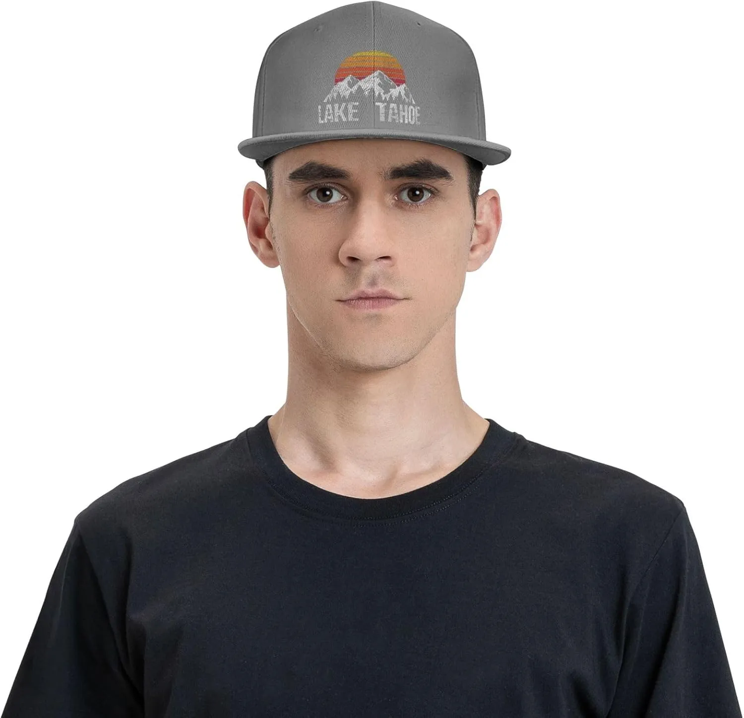 Lake Tahoe Unisex Baseball Cap Outdoor Travel Sun Protection Cap Casual Cap Flat Cap