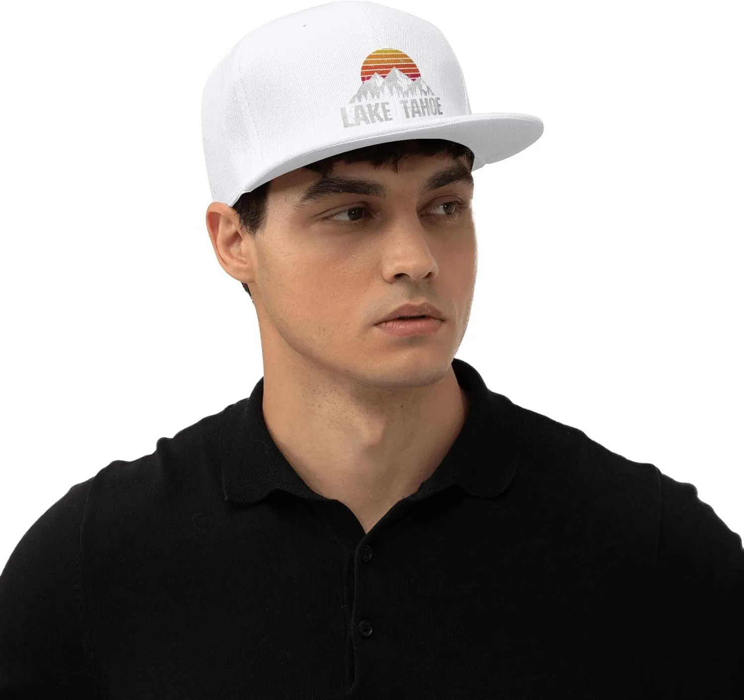 Lake Tahoe Unisex Baseball Cap Outdoor Travel Sun Protection Cap Casual Cap Flat Cap