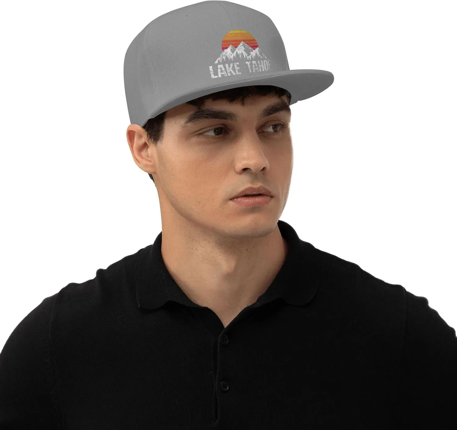 Lake Tahoe Unisex Baseball Cap Outdoor Travel Sun Protection Cap Casual Cap Flat Cap