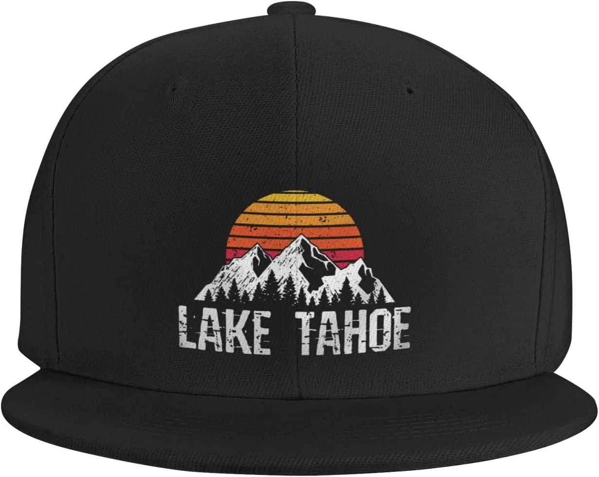 Lake Tahoe Unisex Baseball Cap Outdoor Travel Sun Protection Cap Casual Cap Flat Cap