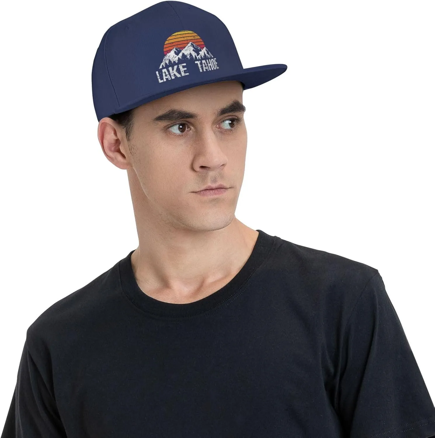 Lake Tahoe Unisex Baseball Cap Outdoor Travel Sun Protection Cap Casual Cap Flat Cap