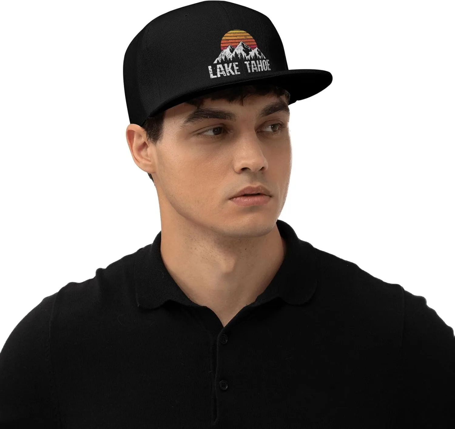 Lake Tahoe Unisex Baseball Cap Outdoor Travel Sun Protection Cap Casual Cap Flat Cap